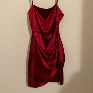 Red homecoming dress worn once